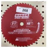 7 1/4ï¿½ diablo blade
