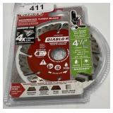 Diablo 4" segmented blade diamond masonry