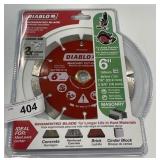 6" Segmented blade Diamond Masonry