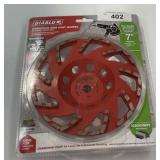 7" masonry diamond clip wheel