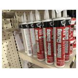 2 lot 6 tubes latex window glazing