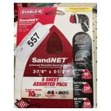 Diablo SandNet universal reusable sanding sheets