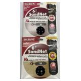 Diablo 6 inch sanding discs 100 grit 10pk.