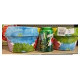3 ceramic flowerpots-  all for one money