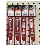 (4) Carbide strip recip blades 6ï¿½