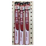 (3) Carbide strip recip blades 9ï¿½