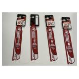 (4) Carbide strip recip blades 6ï¿½