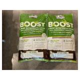 2 lots one bag Boost soil and compost 2x$