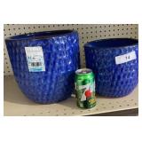 2 ceramic pots-   both for one money