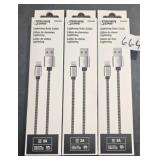 3 LIGHTNING PHONE CHARGERS