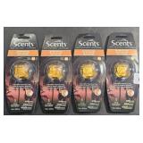 4 CAR SCENTS