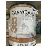 2 gallons of eggshell interior paint and primer