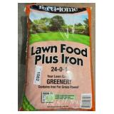 one bag Lawn food plus iron