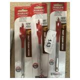 (3) Diablo speed tip, spade bits, all for one $