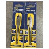 (2) Irwin speed board 5/8 spade bit, both for one