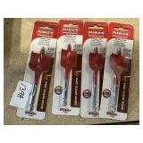 (4) Diablo speed tip spade bits- all one $