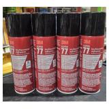 2 lots 2 spray Super 77 multipurpose adhesive