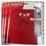 Diablo Sanding Sheets Assort Grit 9ï¿½x11ï¿½
