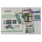 ASSORTED RECHARGABLE BATTERIES