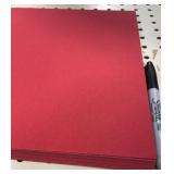 Stack of sanding paper