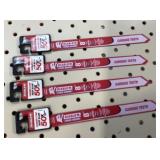 (4) Carbide strip recip blades 8ï¿½