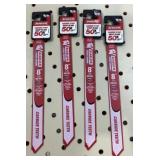 (4) Carbide strip recip blades 8ï¿½