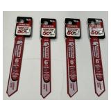 (4) Carbide strip recip blades 6ï¿½