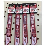 (4) Carbide strip recip blades 6ï¿½