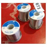 Rosin core solder
