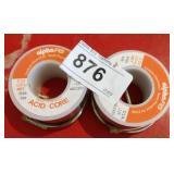 Acid core solder