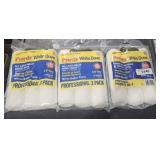 3 - 3 PACK PURDY PROFESSIONAL WHITE DOVE ROLLER