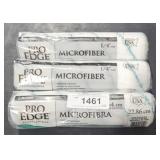 3 PRO EDGE MICROFIBER 1/4" NAP ROLLER
