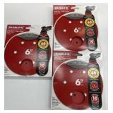 Diablo 6" sanding discs
