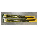 (2) 21 inch replacement both side blades 2x$