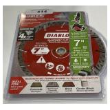 Diablo 7" segmented blade diamond masonry