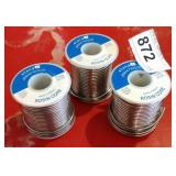 Rosin core solder