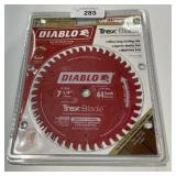 Diablo 7 1/4. 44T.  Composite decking