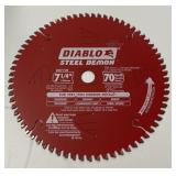 (1) 7 1/4ï¿½ diablo cutting wheel