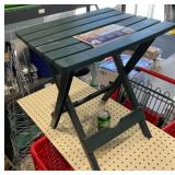 (2)  plastic camping tables  2x$