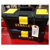 (2) small Stanley toolboxes. Both one money