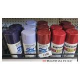 MISC RED/PURPLE SPRAY PAINT