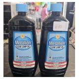 2 BOTTLES MEDALLION LAMP OIL