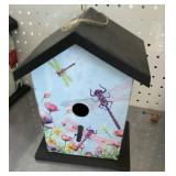 1 plastic dragonfly birdhouse