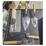 5 MISC TROWELS