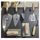 7 MISC TROWELS