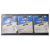 3 PACKAGES CHALK STRIPS