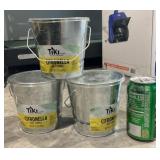 3 citronella candles all one $