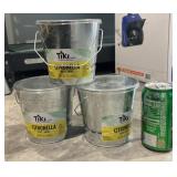 3 citronella candles all one $