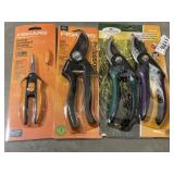 Assortment of gardening tools
