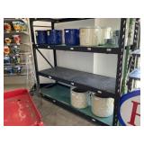 Black metal rack shelving- shelf only
